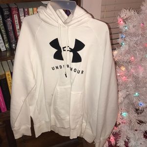 white under armor hoodie